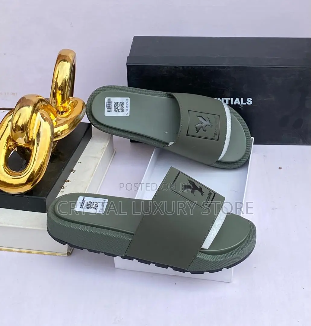 High Quality Luxury Men Slides