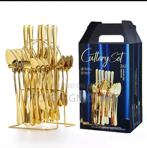 Golden 24pcs Cutlery Sets