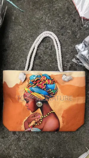 Beautiful Face Picture Design Tote Bag