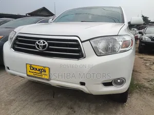Toyota Highlander Limited 2010 White