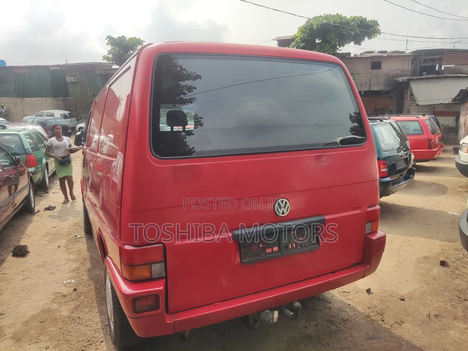 Volkswagen Transporter 2005 Red