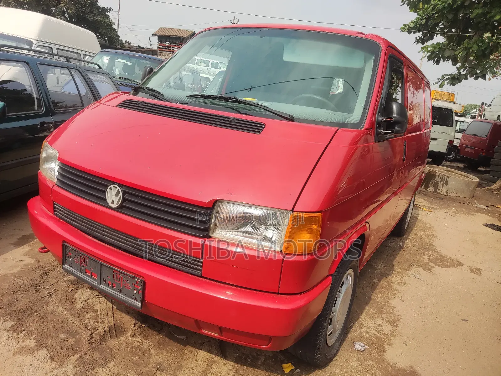 Volkswagen Transporter 2005 Red