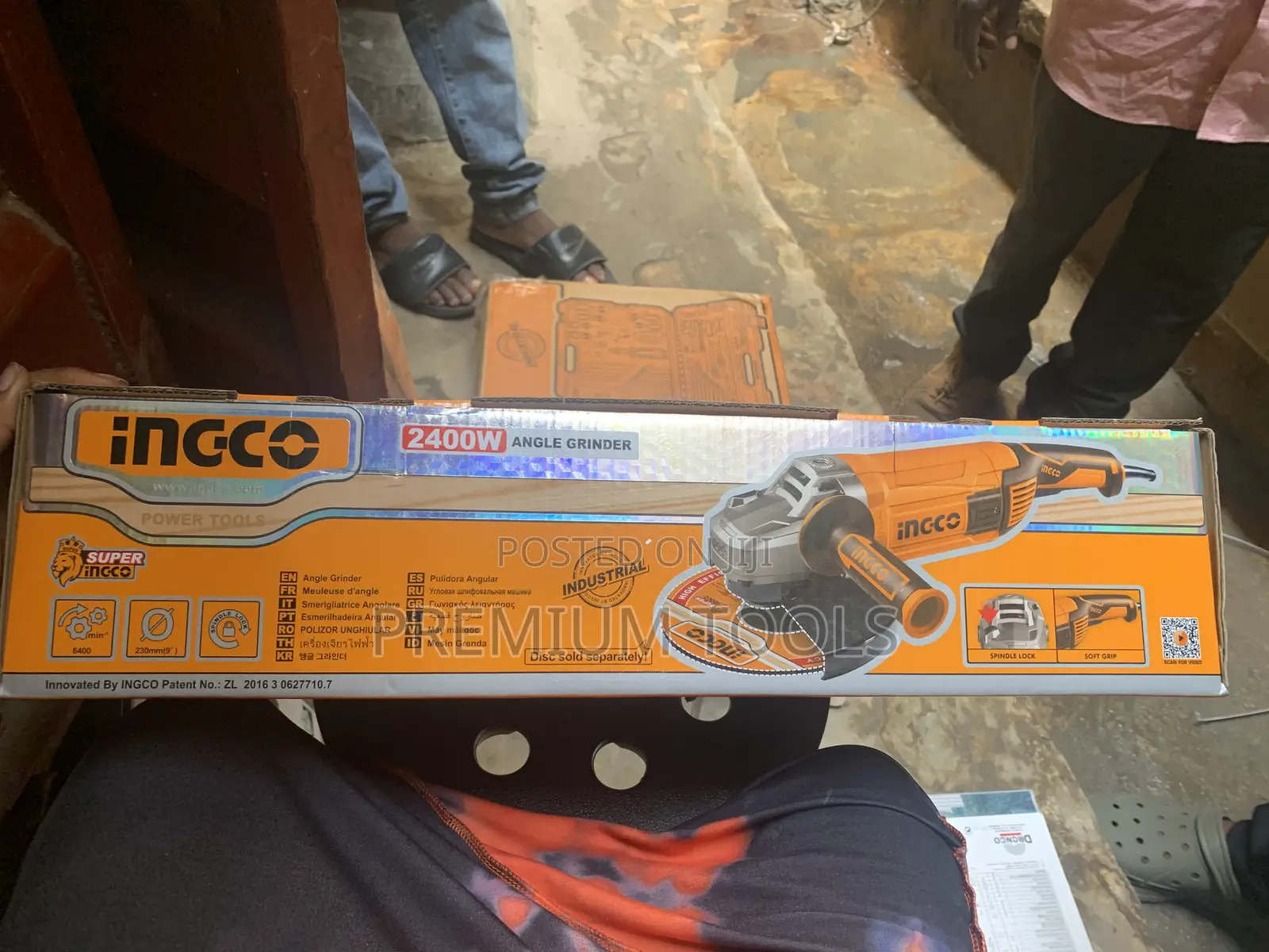 Ingco Angle Grinder 2400w
