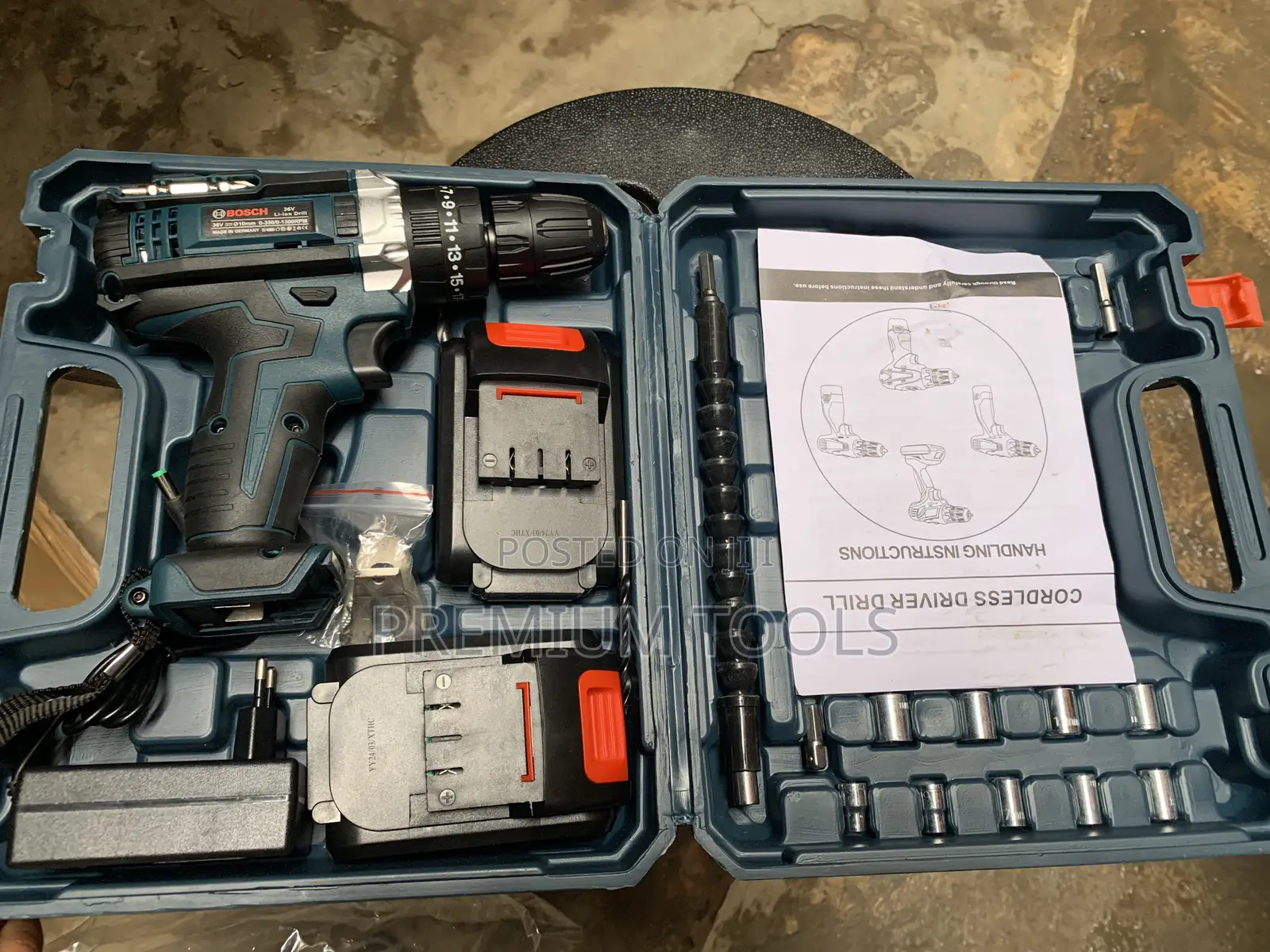Bosch Battery Drilling Machine