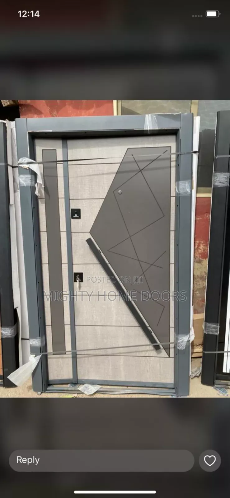 Gray V2 Luxury Door