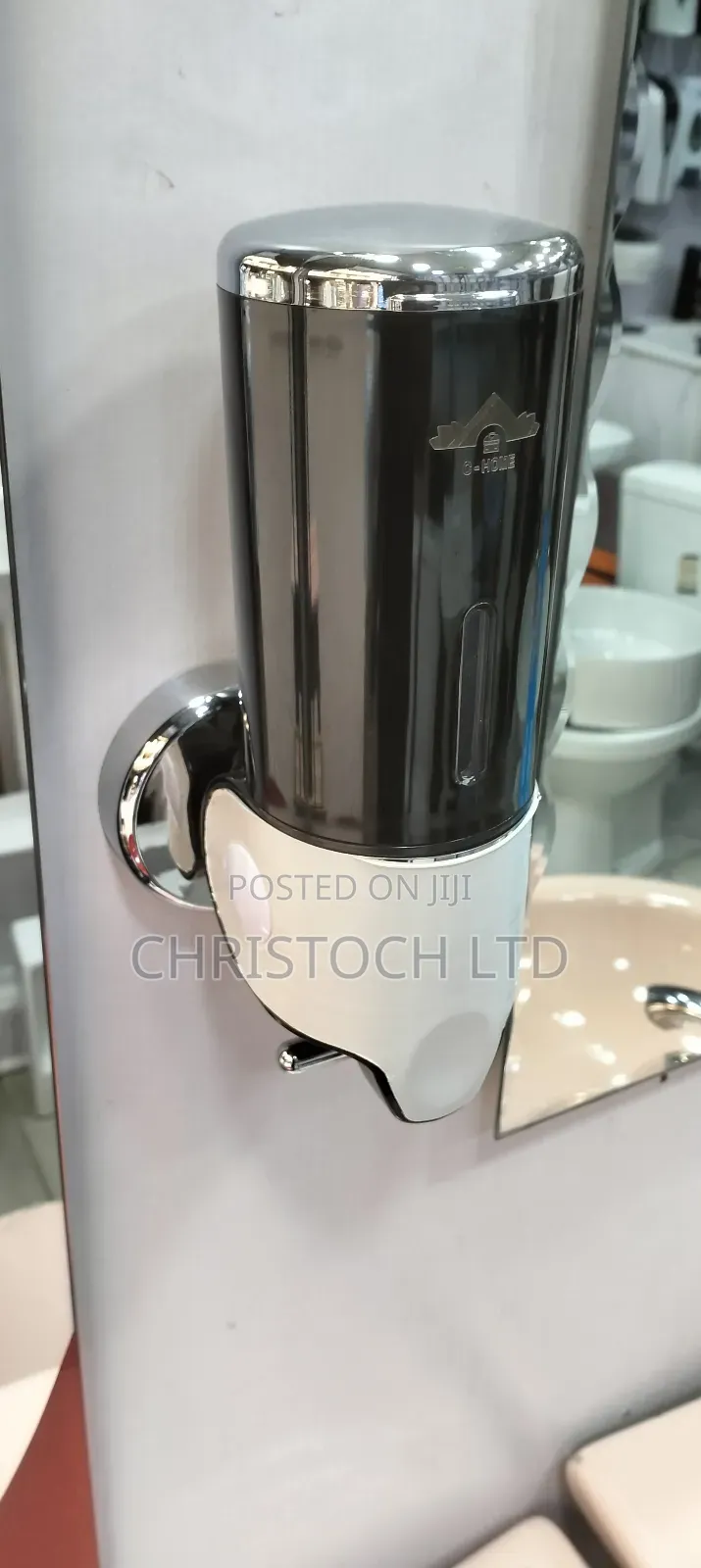 Wall Mounted Soap Dispenser Black