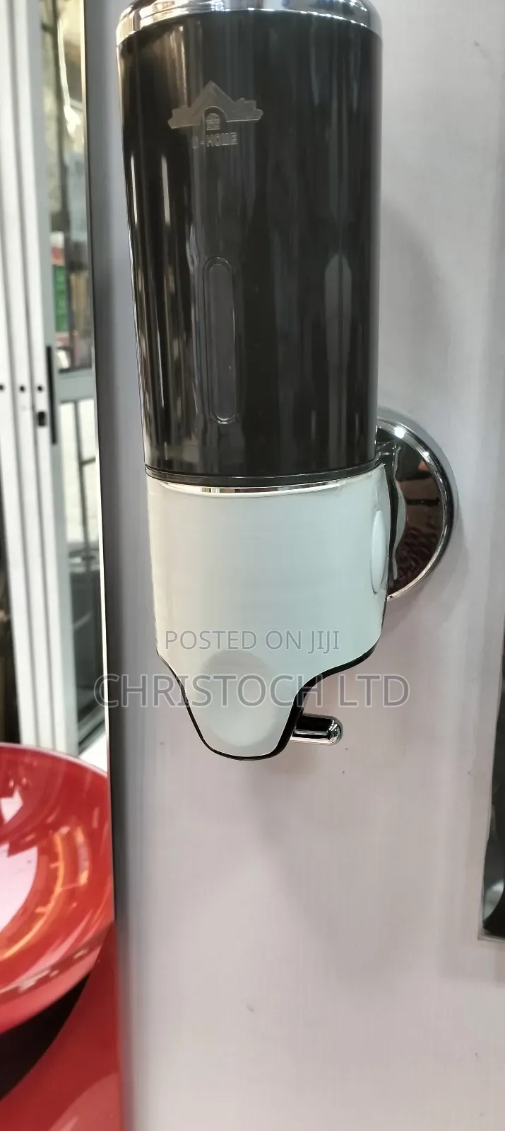 Wall Mounted Soap Dispenser Black
