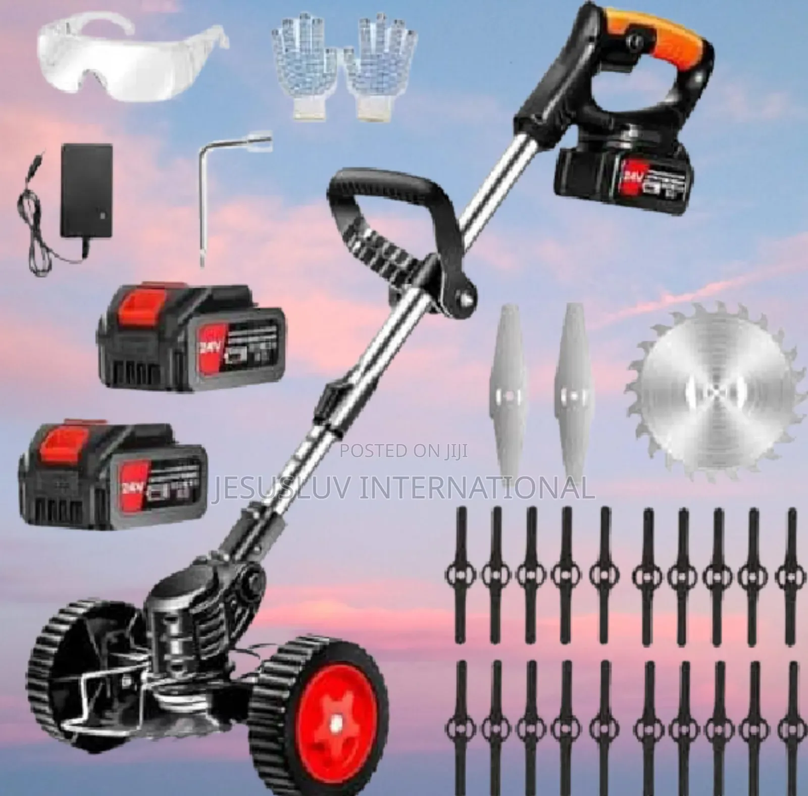 Rechargeable Cordless Electric Brush Cutter /Grass Trimmer
