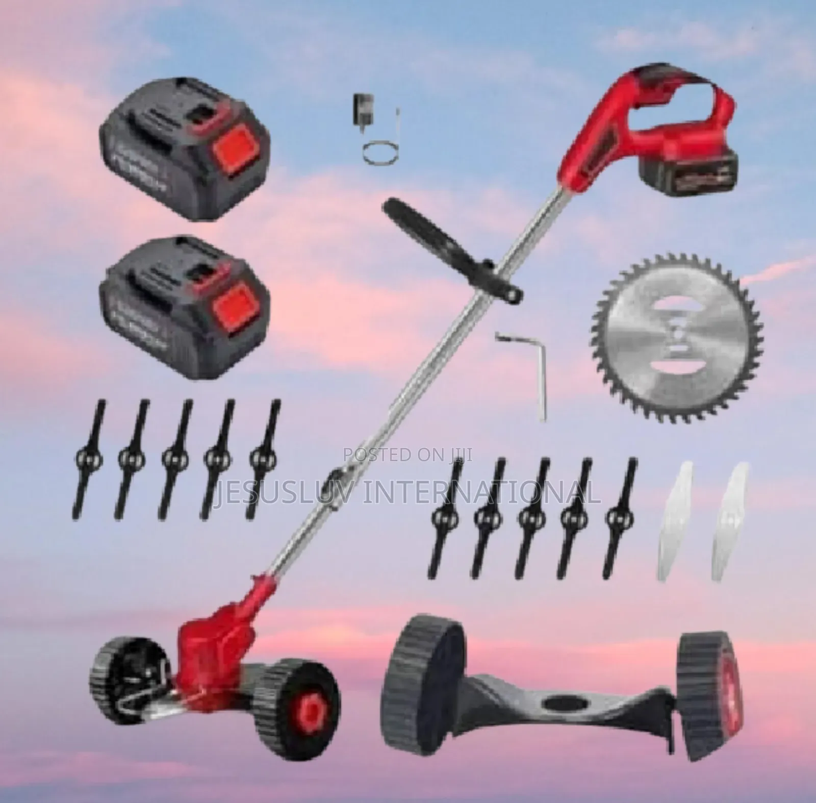 Rechargeable Cordless Electric Brush Cutter /Grass Trimmer