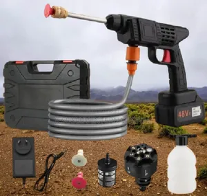 Cordless Car Pressure Washer With 2 Batteries (48v)