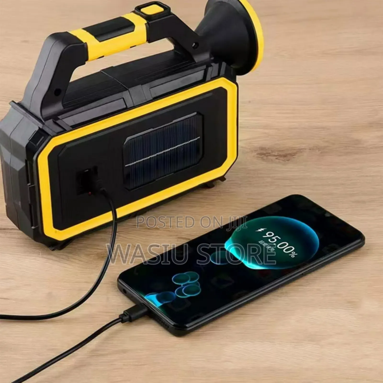 Portable Rechargeable Solar Lamp