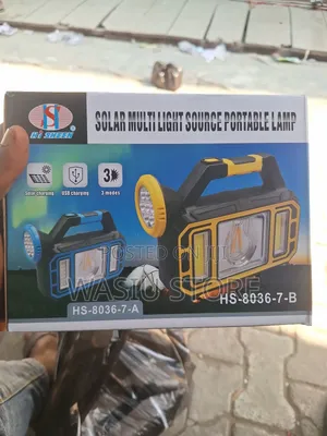 Portable Rechargeable Solar Lamp