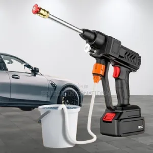 Cordless Rechargeable Pressure Washer With 2 Batteries (48v)