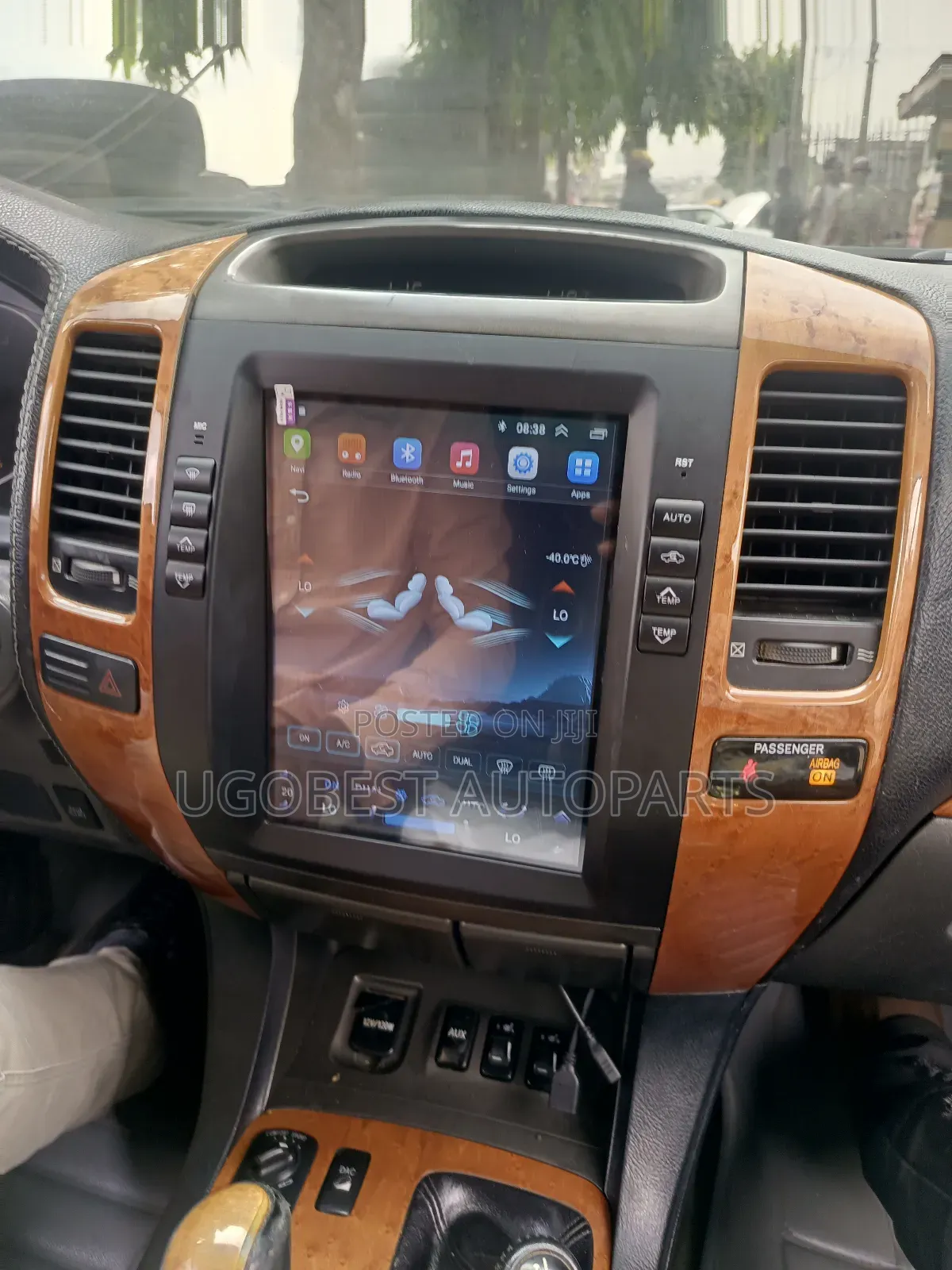 Gx 470 Lexus Screen (Tesla) With GPS Navigation System (Map)