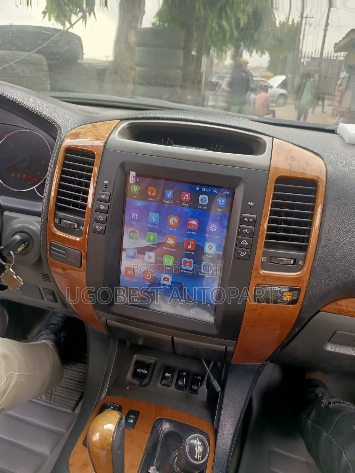 Gx 470 Lexus Screen (Tesla) With GPS Navigation System (Map)