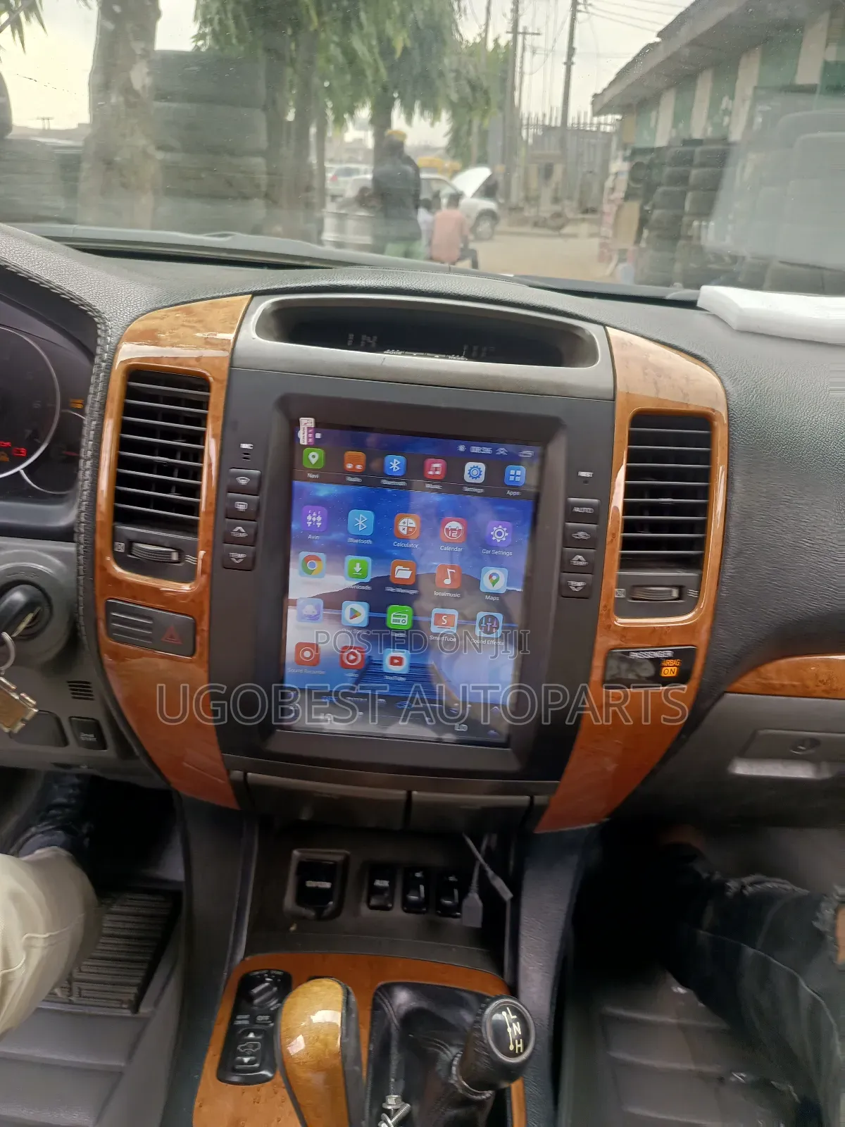 Gx 470 Lexus Screen (Tesla) With GPS Navigation System (Map)