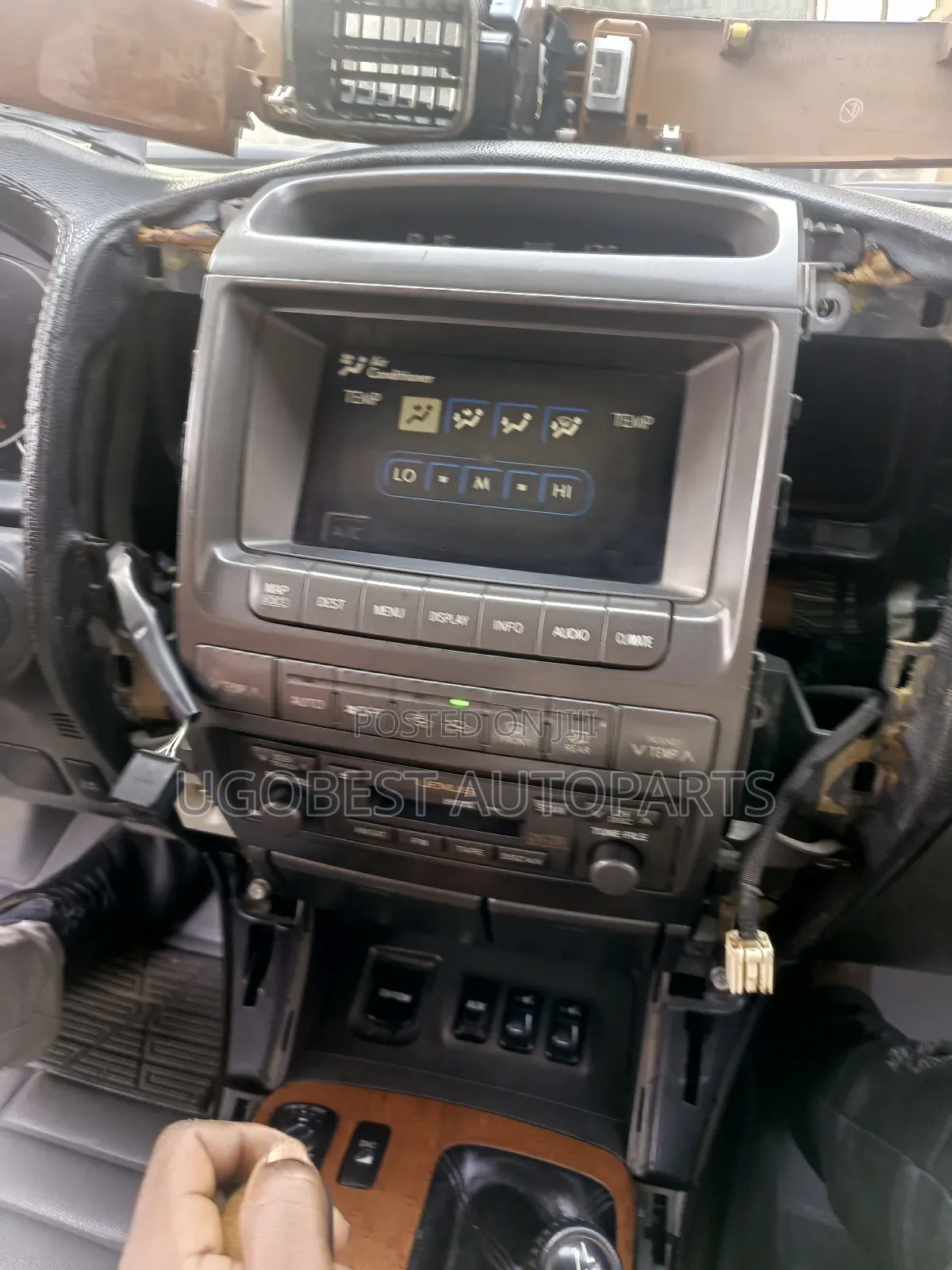 Gx 470 Lexus Screen (Tesla) With GPS Navigation System (Map)