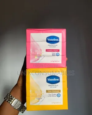 Vaseline Healthy Bright Vitamin B3 Bar Soap 3× 75g / 2.65 Oz