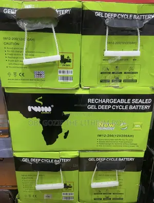 Best Solar Gel Battery. 12v-200ah IWIN Solar Gel Battery