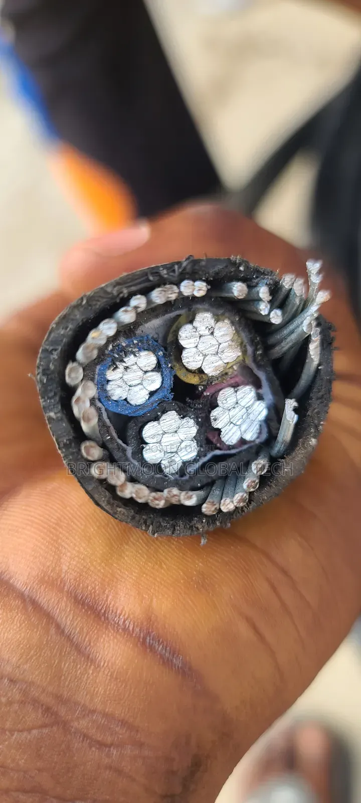 35m 4core  Aluminum Armoured Cable  , 35mm 4c Nigerchin