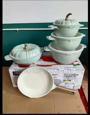 9pcs Cast Iron Cookware Set