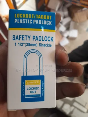 Safety Lockout Padlock (38mm) Shackle