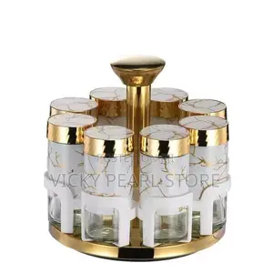 8pcs Ceramic Spice Rack