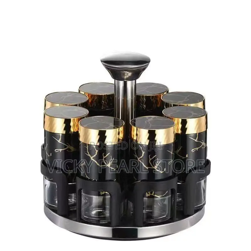 8pcs Ceramic Spice Rack