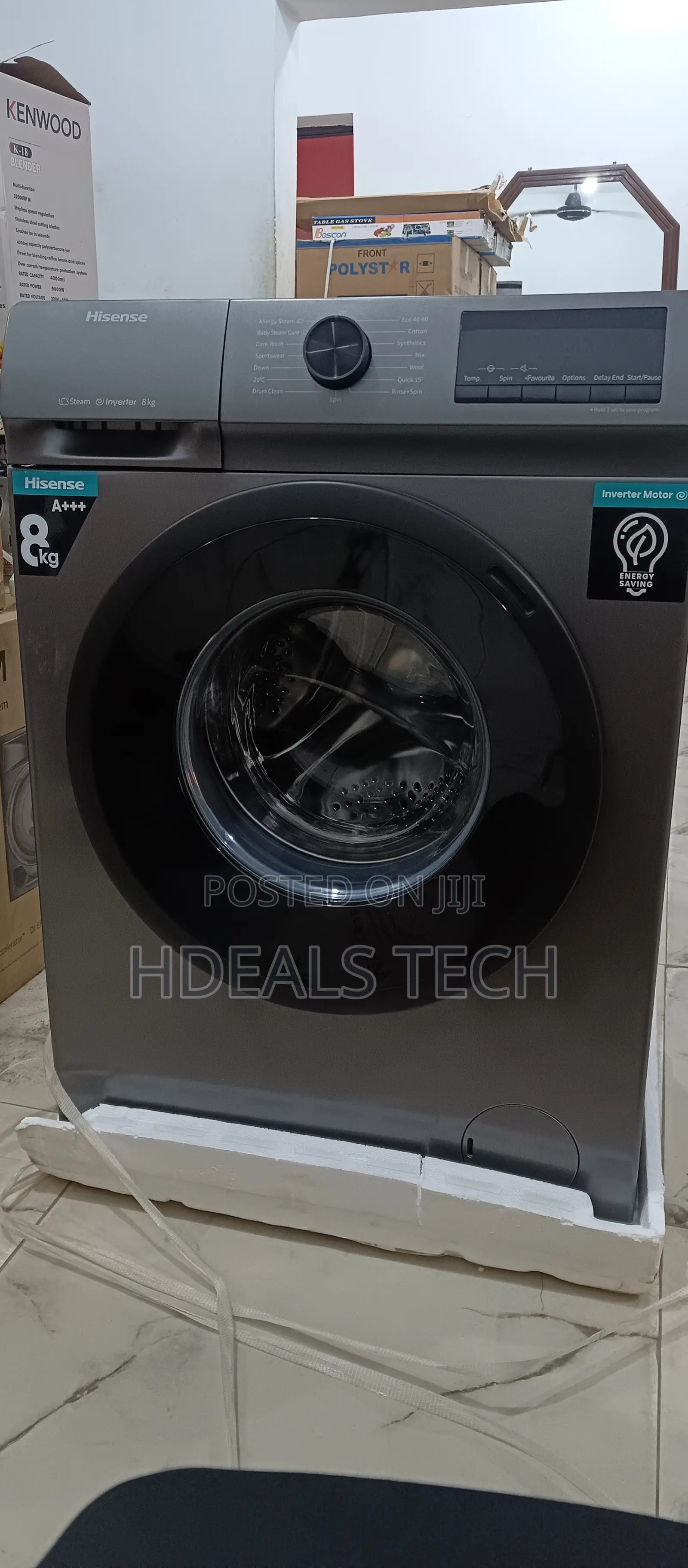 Top Rated- Hisense 8kg Front Loader Washing Machine