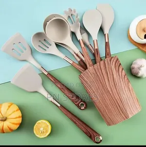 Quality Silicone Kitchen Spoon Set