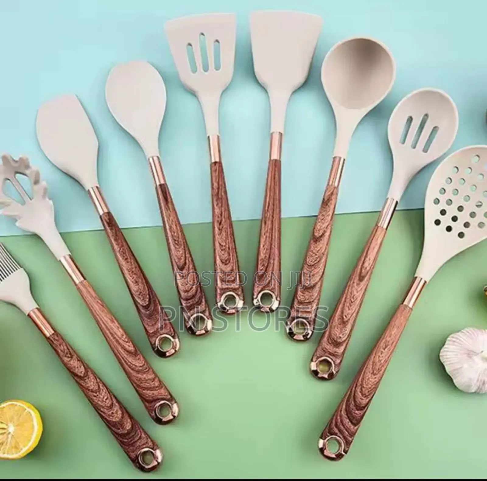 Quality Silicone Kitchen Spoon Set