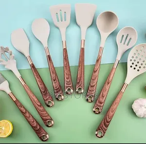 Quality Silicone Kitchen Spoon Set