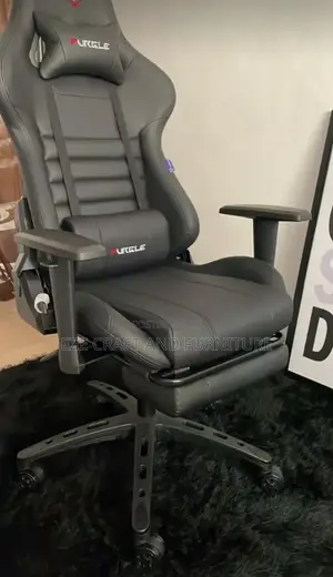 Full Black Game Chair