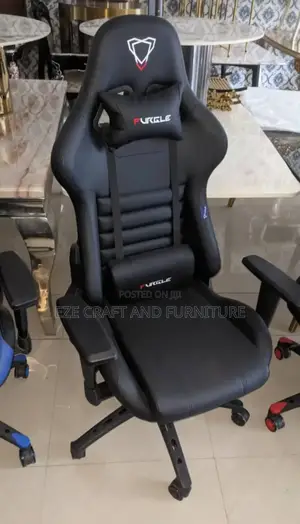 Full Black Game Chair