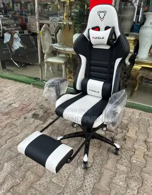 Black and White Game Chair