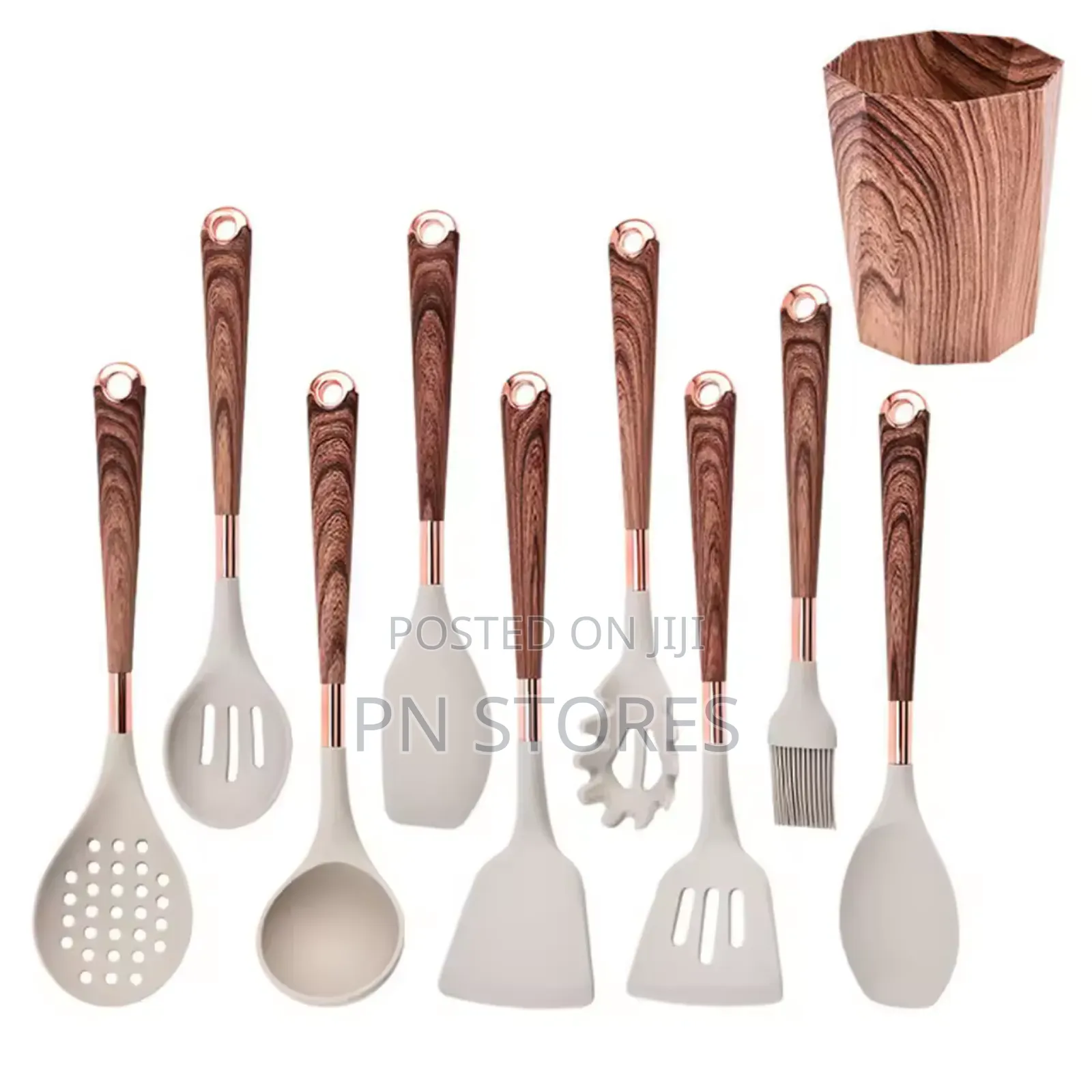 Quality Silicone Kitchen Spoon Set