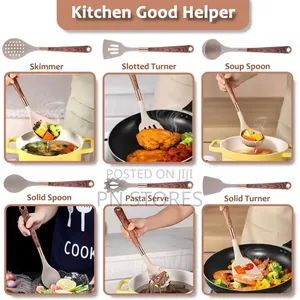 Quality Silicone Kitchen Spoon Set