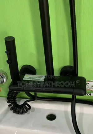 Black Quality Shower Mixer