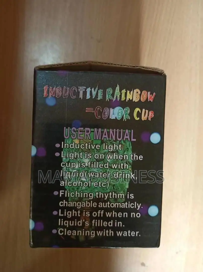 Inductive Rainbow Colour Cup LY1813