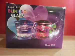 Liquid Activated Blinking Glass 10oz