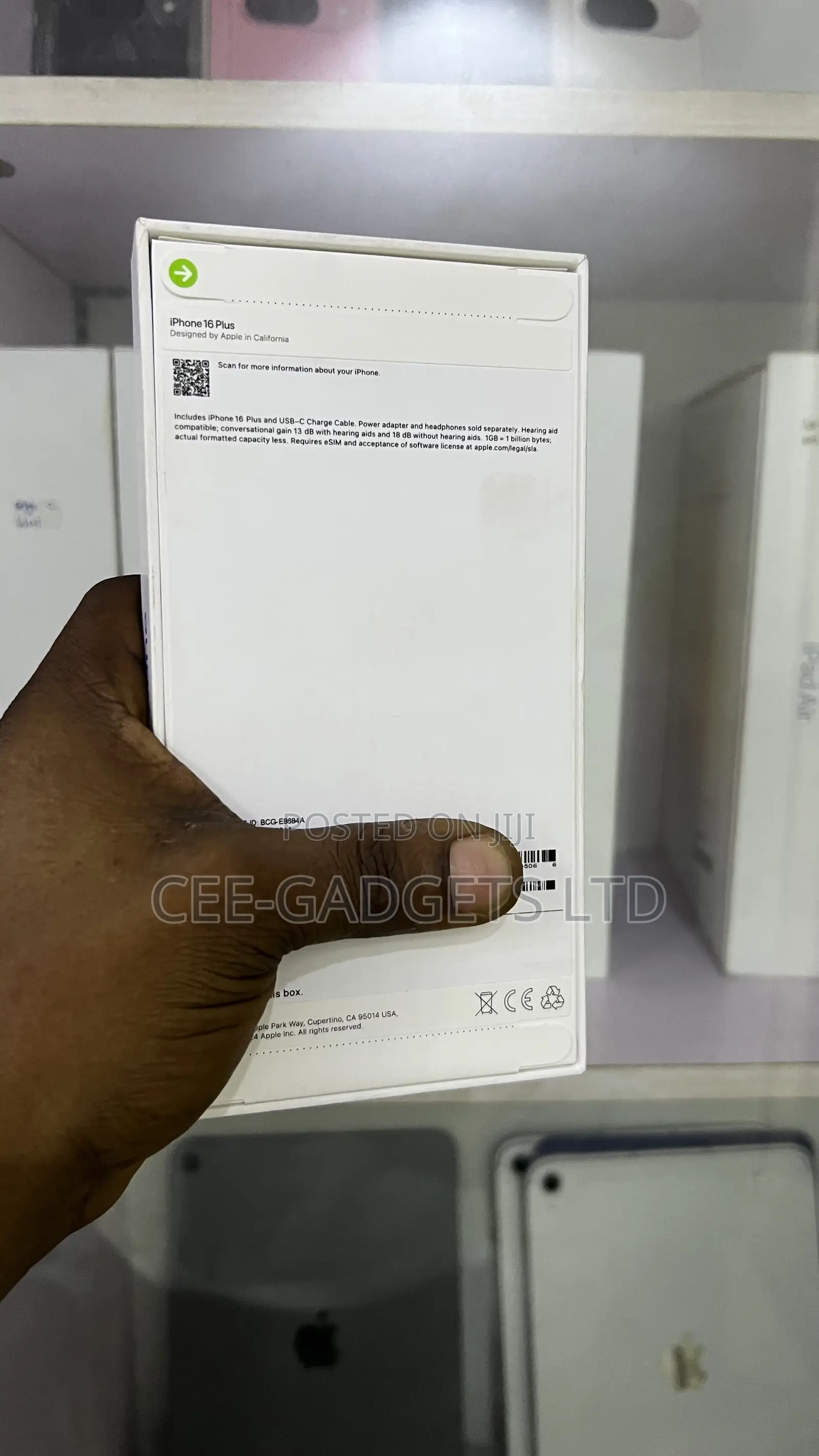 New Apple iPhone 16 128 GB Blue