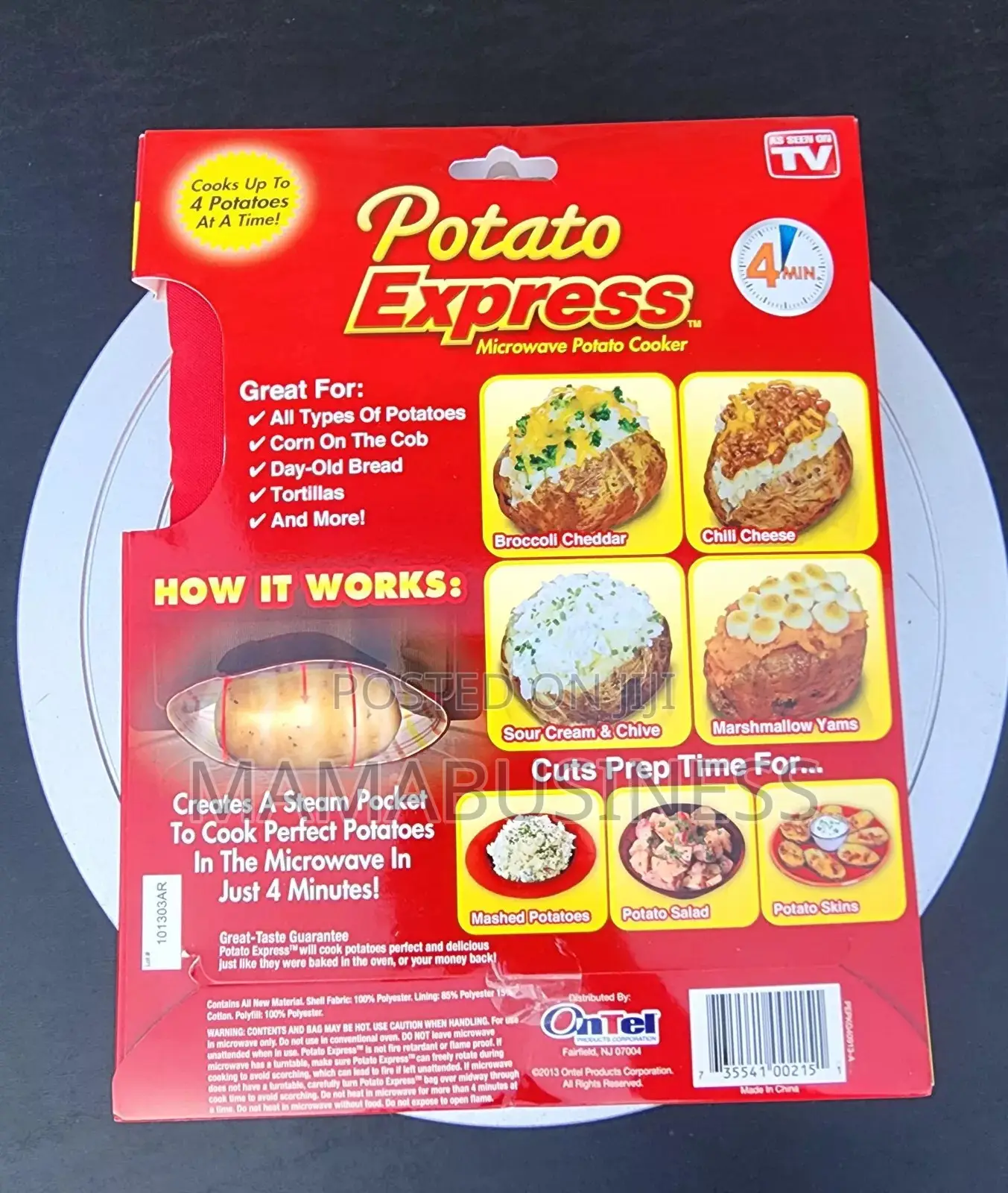 Potato Express Microwave Cooker