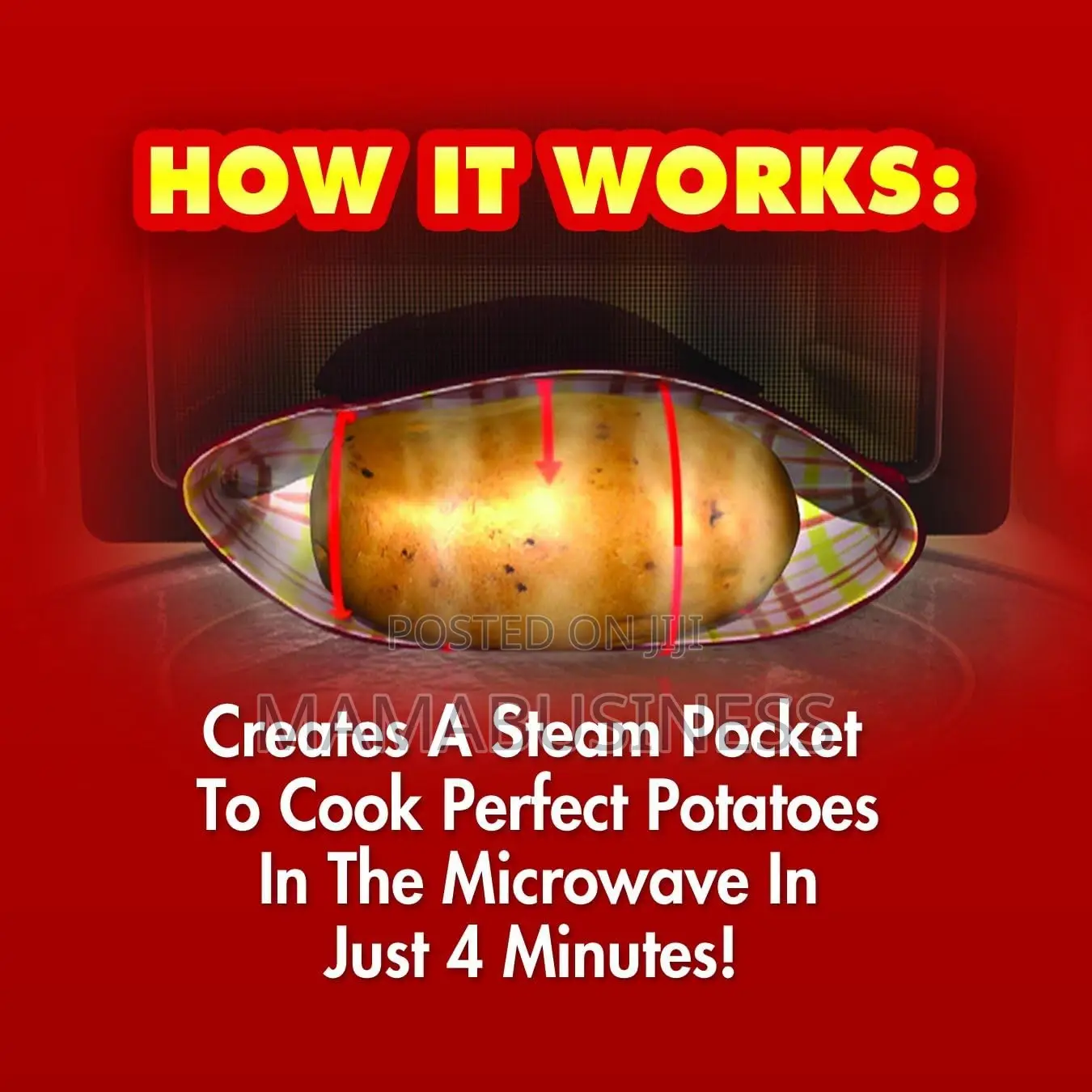 Potato Express Microwave Cooker