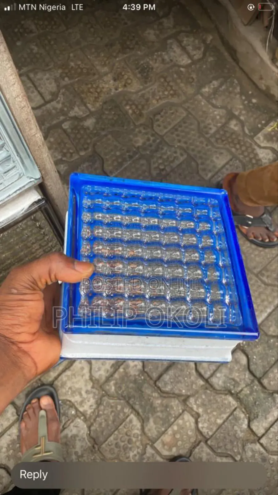 Quality Coloured Glass Block