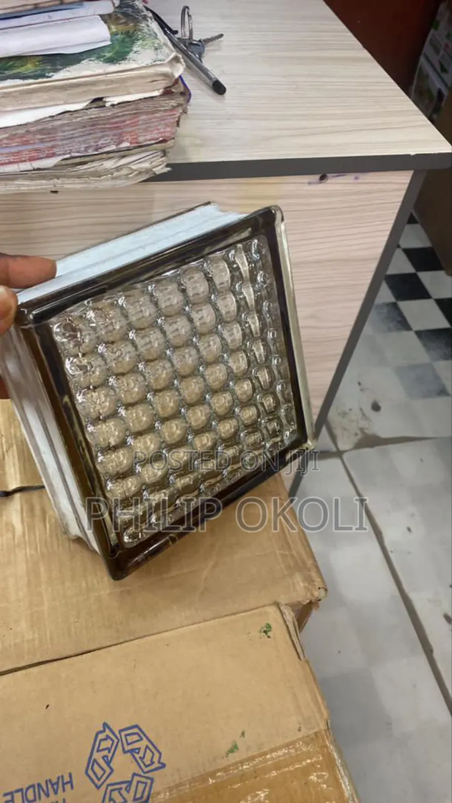 Quality Coloured Glass Block