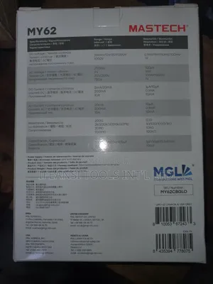 Multimeter M62 Mastec Electrical