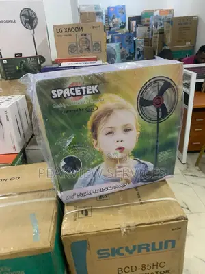 Spacetek 18'' High-Speed Pedestral Standing Fan