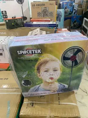 Spacetek 18'' Silent Standing Fan - Low Noise Powerful