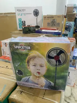 Spacetek 18'' 3-Speed Adjustable Standing Fan