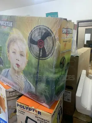 Spacetek 18'' Durable and Sturdy Pedestal Standing Fan